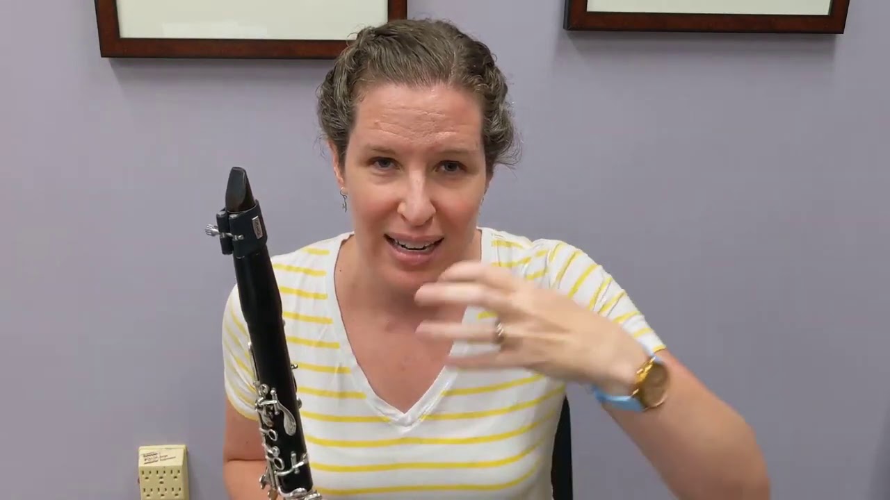 Clarinet 3 Embouchure & Tongue Position