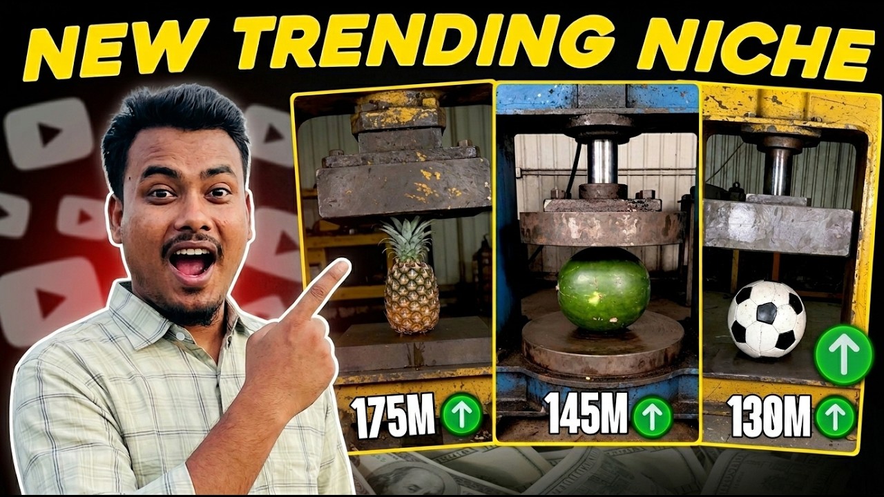 Create VIRAL Hydraulic Press AI Videos (100% FREE Full Course) | hydraulic press ai videos,