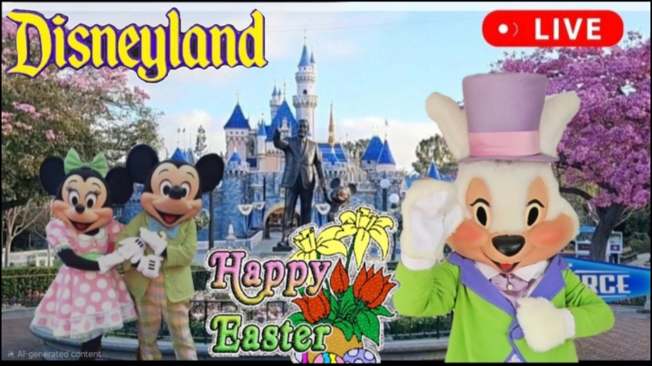 Disneyland Easter Sunday Fun Rides Shows