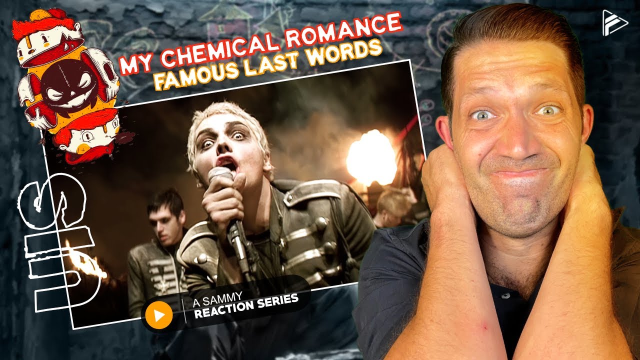 THIS IS AWEOME!! My Chemical Romance - Famous Last Words (Reaction) (UIS Series 8)