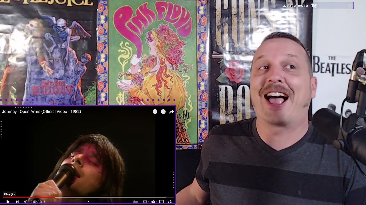 BABY MAKING LOVE SONG REACTION | JOURNEY - OPEN ARMS LIVE IN HOUSTON | TOMTUFFNUTS REACTS