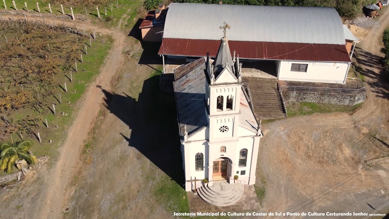 Capela de S&Atilde;O ROQUE (1898) - Forqueta - Caxias do Sul/RS