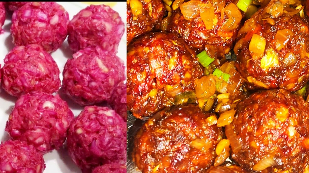 Cabbage Manchurian Recipe | Ever tried cabbage balls in this way | Homeflavor