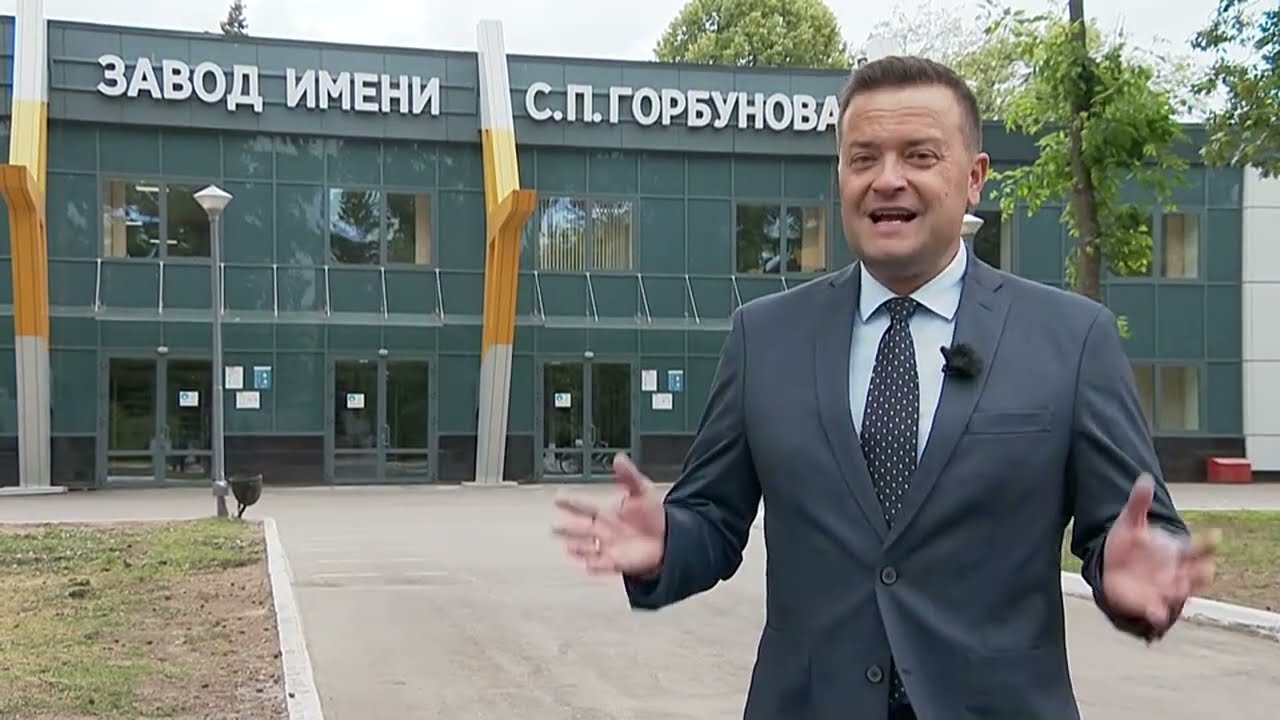 Михаил Мишустин в Казани на авиазаводе им. Горбунова