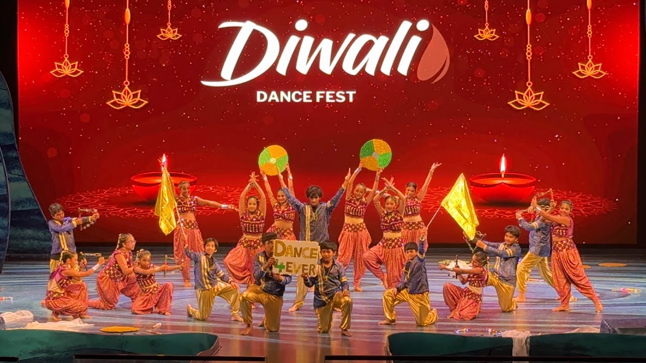 Disney Diwali Dancefest - Shlok & Stuti Performance (10-Oct-2025) Dance4ever Group NJ