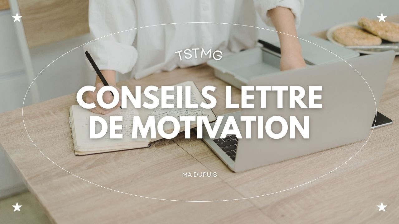 Conseils supplémentaires Lettre de Motivation