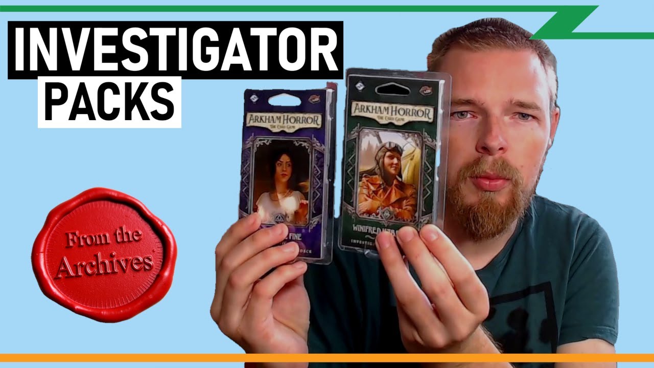 Arkham Horror Investigator Decks – Winifred & Jacqueline Unboxed! #archives