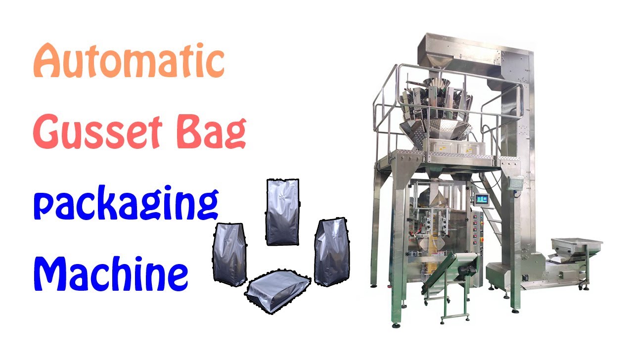 Low cost pouch packing machine for granules nuts snack