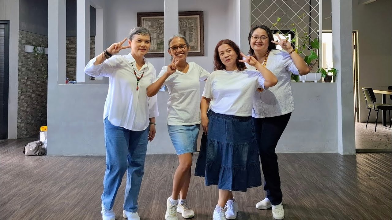 RISK IT ALL - EASY BEGINNER BACHATA  - Choreo: Madhe [demo by Laras Line Dance]