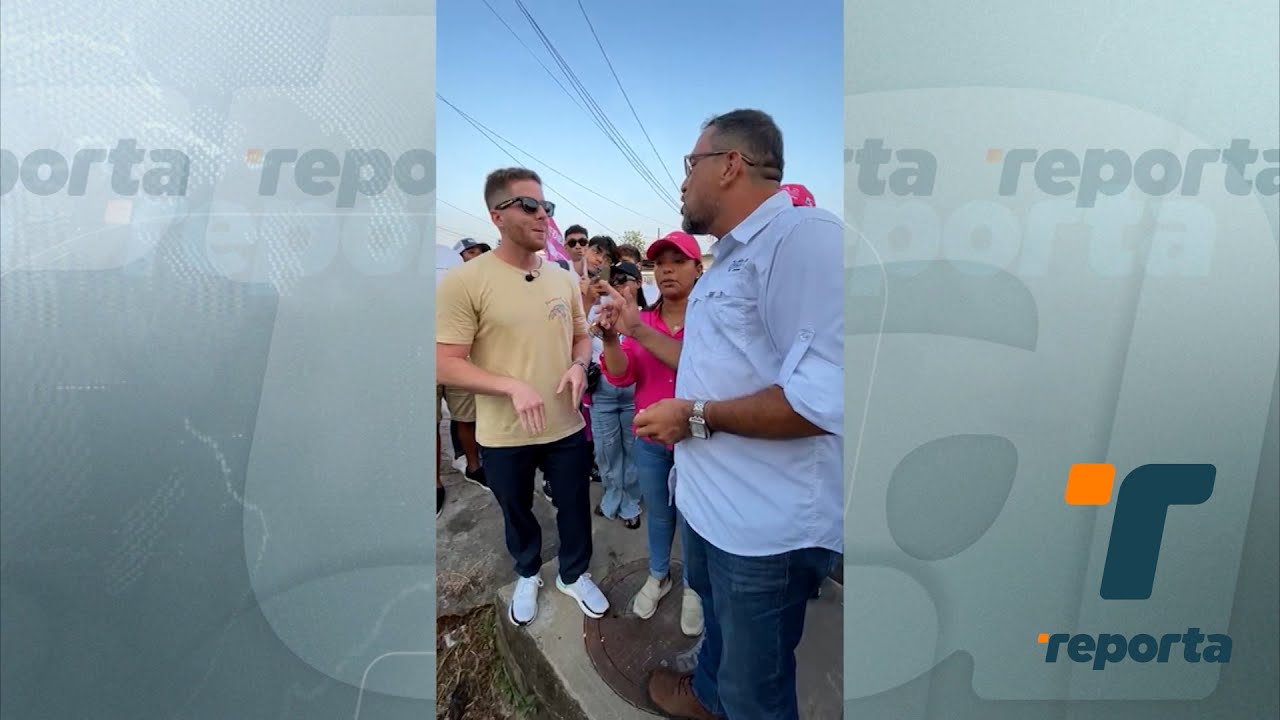 Altercado entre aspirante a la Alcaldía Mayer Mizrachi y funcionario de la Junta Comunal