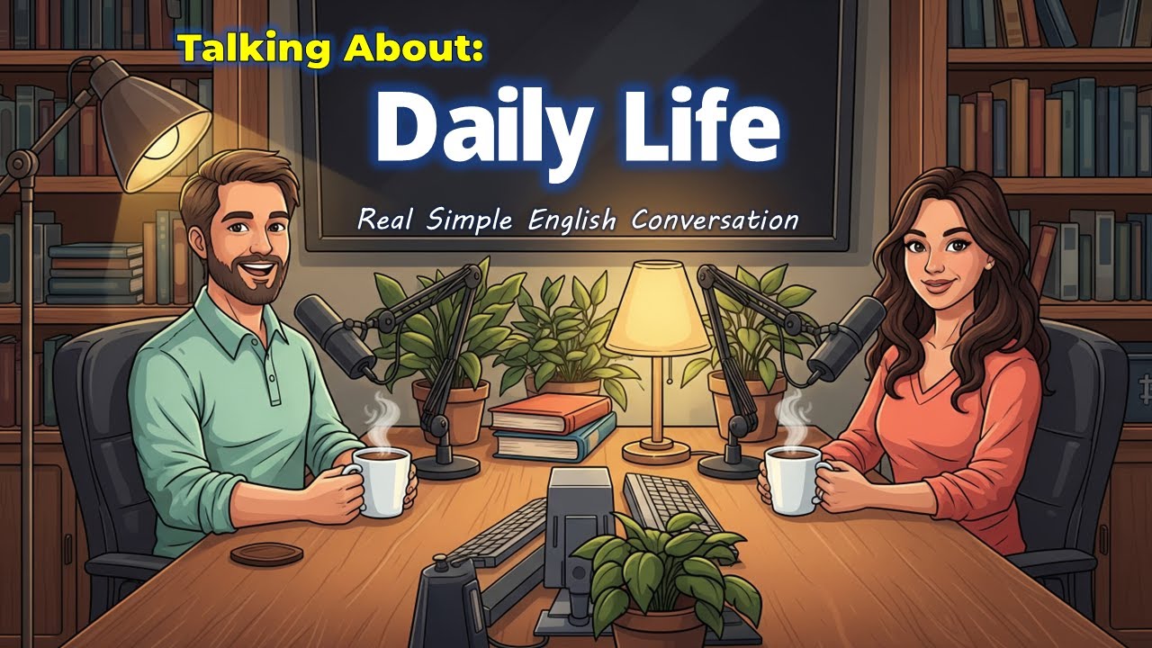 Talking About Daily Life — Simple English Conversation for Beginners