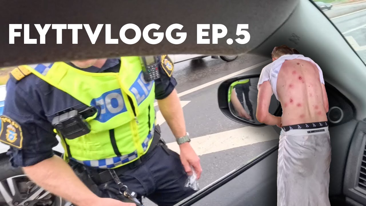 FLYTTVLOGG EP.5 - Svensexa & polisen