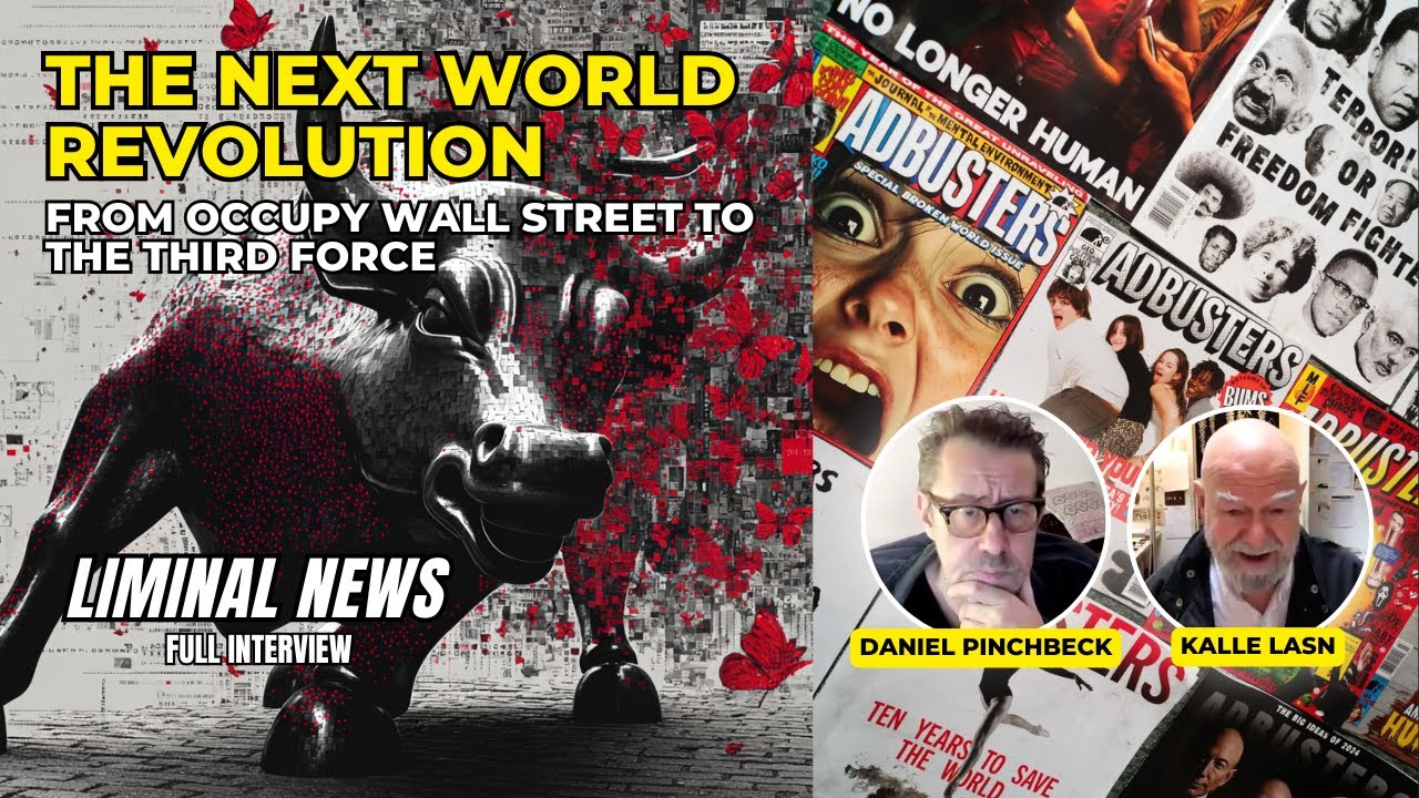 Adbusters' Kalle Lasn: How We Lost the Plot & How to Spark a Real Revolution | LIMINAL NEWS #70