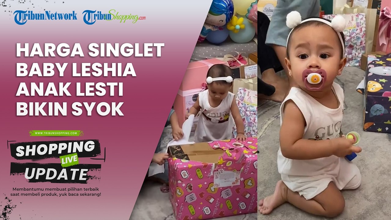 Cuma Pakai Singlet, Harga Outfit Mewah Leshia Anak Lesti Kejora Bikin Syok, Penampilannya Disorot