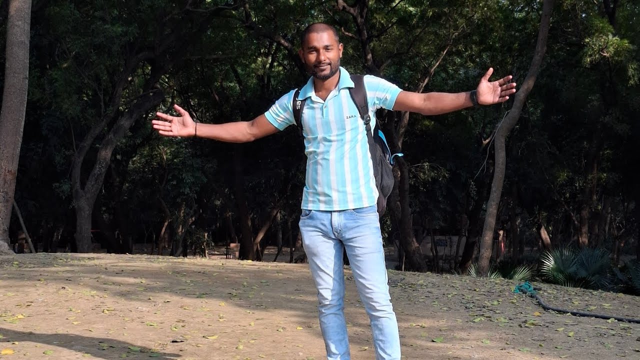 Deer Park...HauzKhas...Delhi 🦌 #Anand #1stvlog #DeerPark 
