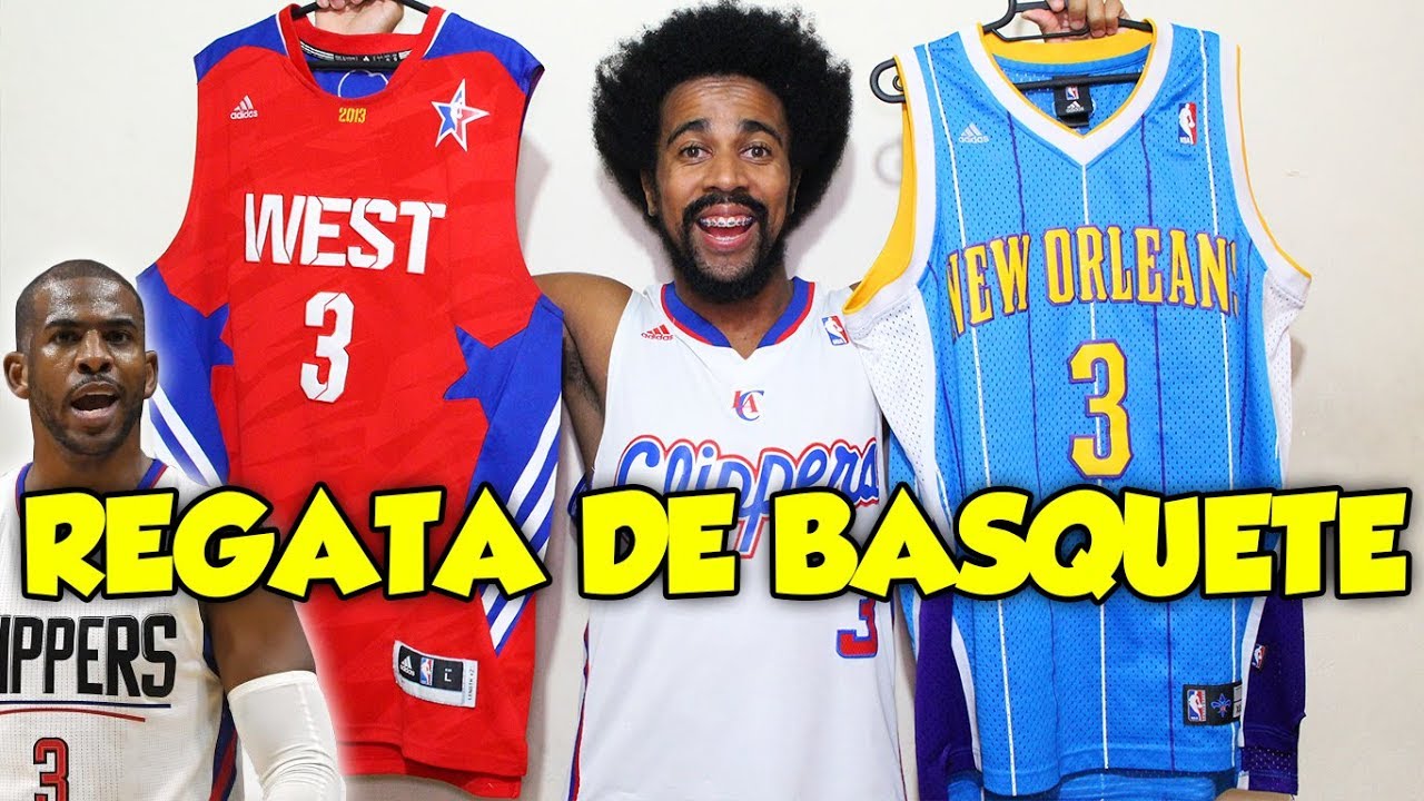MINHA COLEÇÃO DE REGATAS DA NBA - (Dicas de Onde Comprar) - CP3 Collection