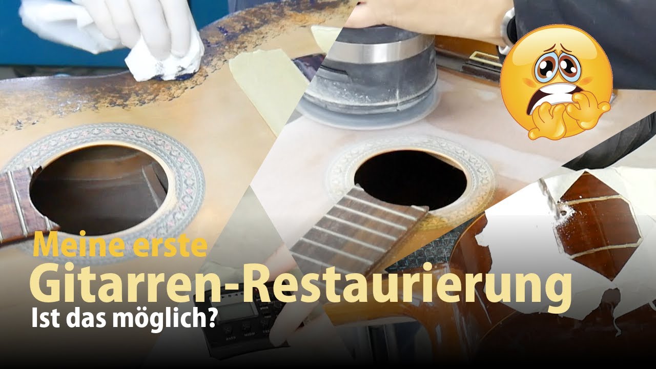 Meine erste Gitarren Restauration - Ist das möglich?