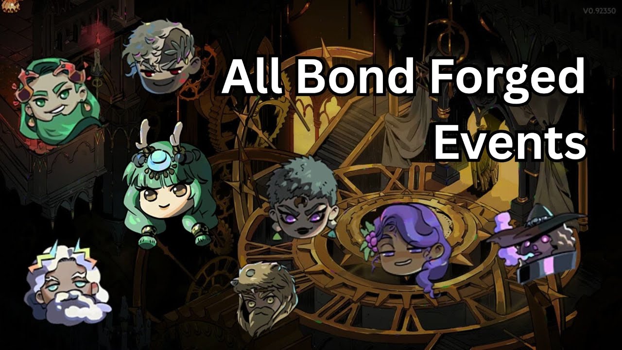 Hades II - All Bond Forged Events (Max Affinity)