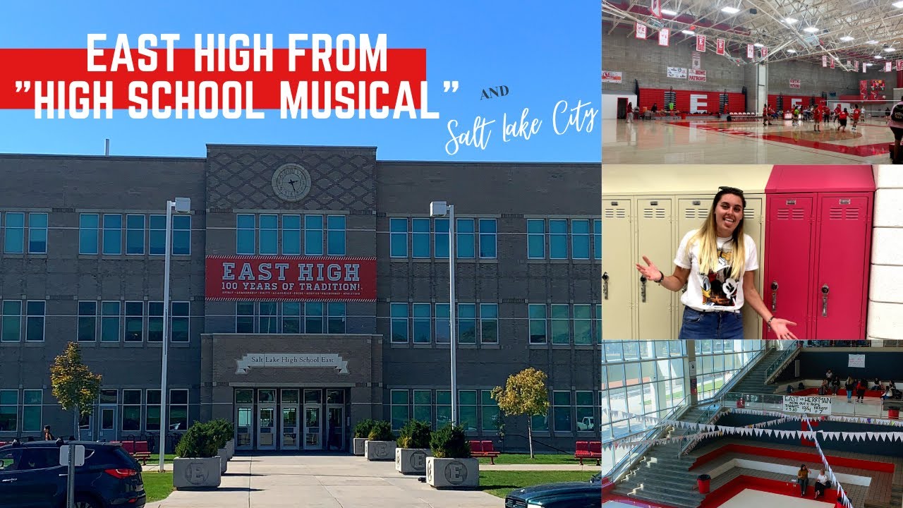 East High School Tour & Salt Lake City (Travel vlog)