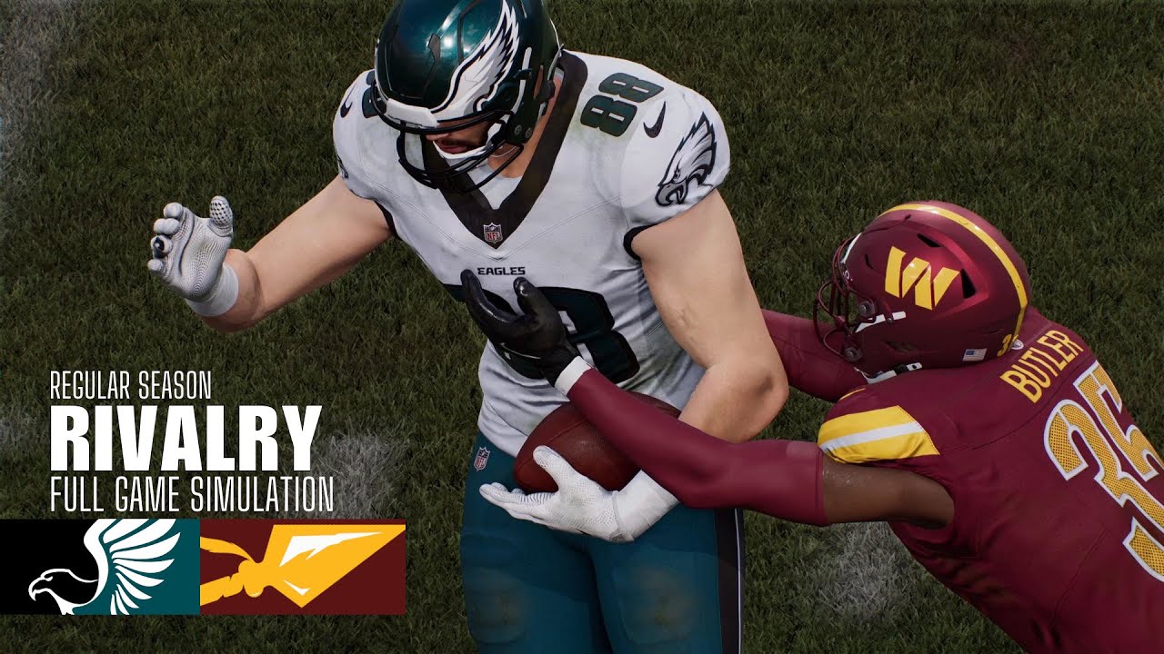 Eagles vs. Commanders | 2026 Rivalry Game | Madden NFL 26 Simulation