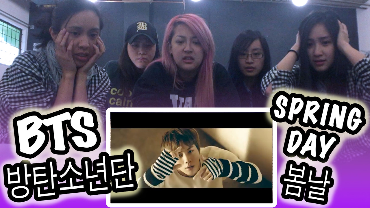 [KPOP REACTION] BTS 방탄소년단 -- SPRING DAY 봄날