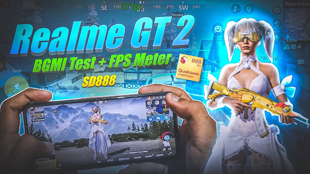 Realme GT 2 BGMI Test With FPS Meter | SD888 BGMI Test | TDM + Classic Matches