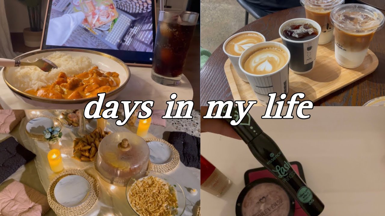 فلوق يوميات عشوائية من حياتي - طبخ - قهوة 🌿🧋| vlog days in my life