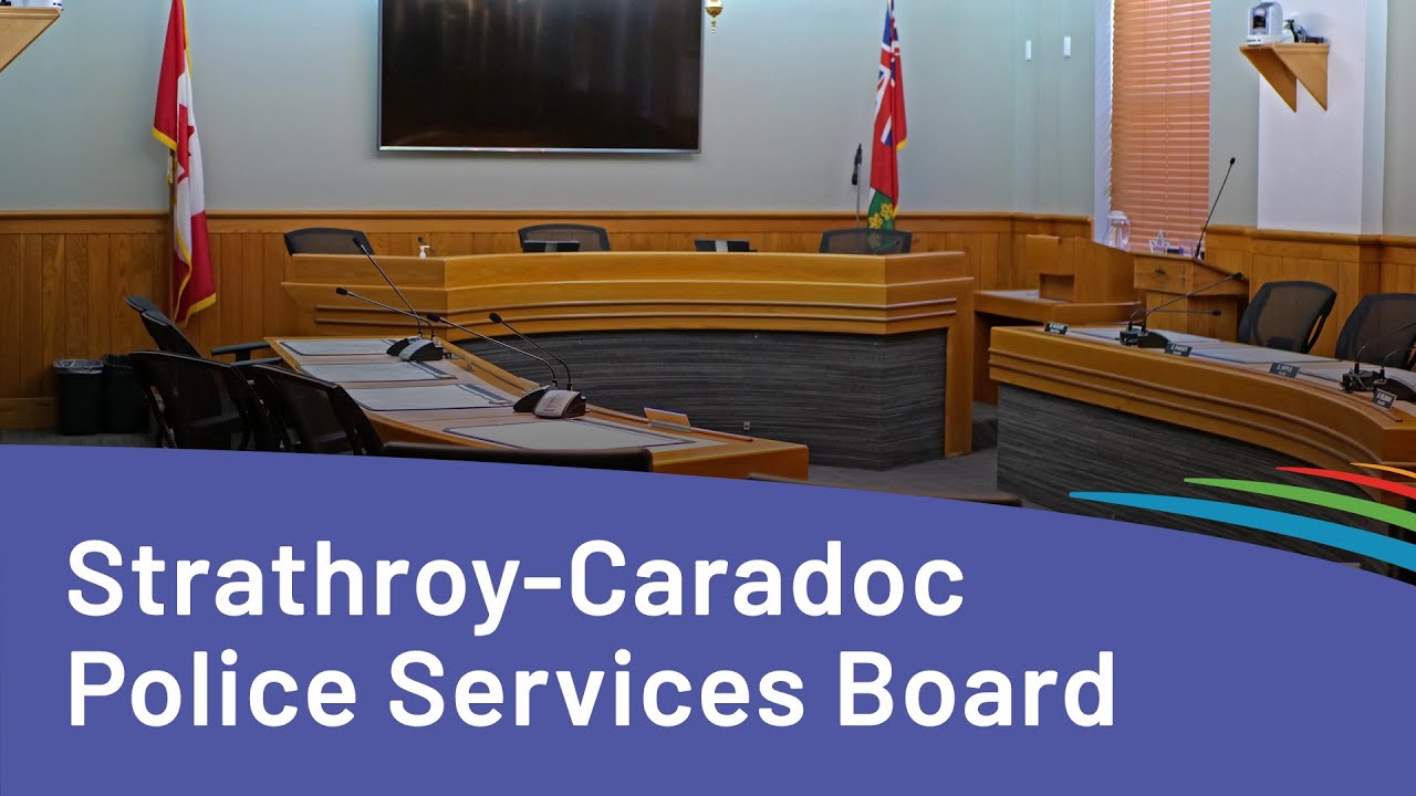 Strathroy-Caradoc Police Services Board Meeting - March 21, 2023
