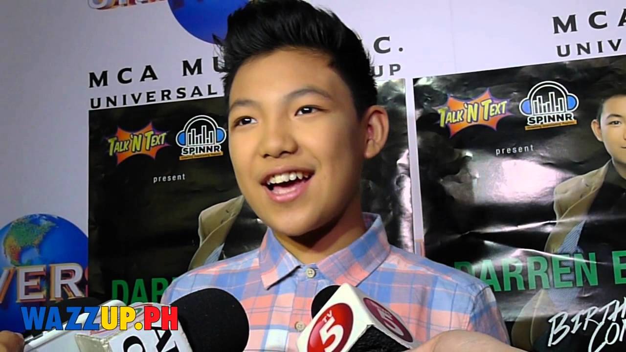 Part 1 Darren Espanto Birthday Concert Presscon Interviews
