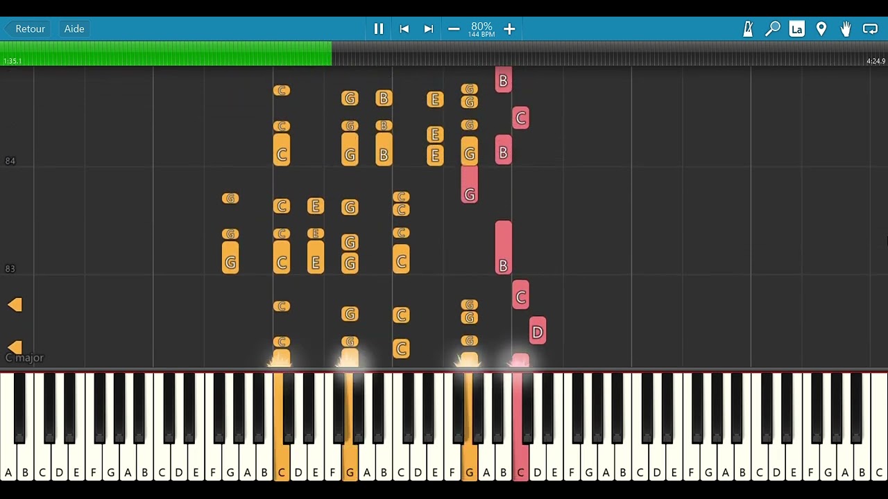 Ah! le petit vin blanc! (Lina Margy) - Tuto Piano