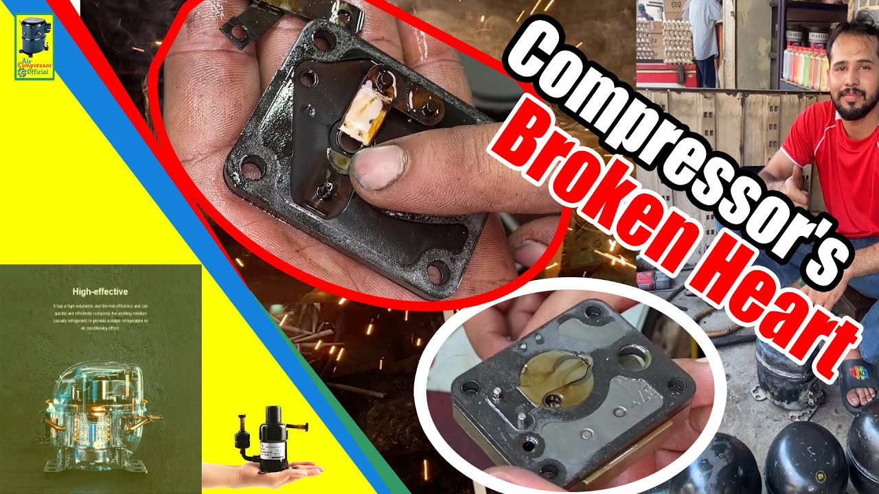 Compressor pump repairing full video