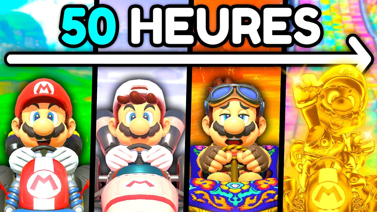 J'ai FINI Mario Kart World à 100% en 50H