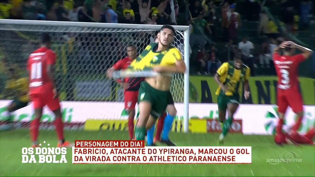Personagem do Dia: Fabr&iacute;cio (Ypiranga) - 02/05/2024 - Os Donos da Bola