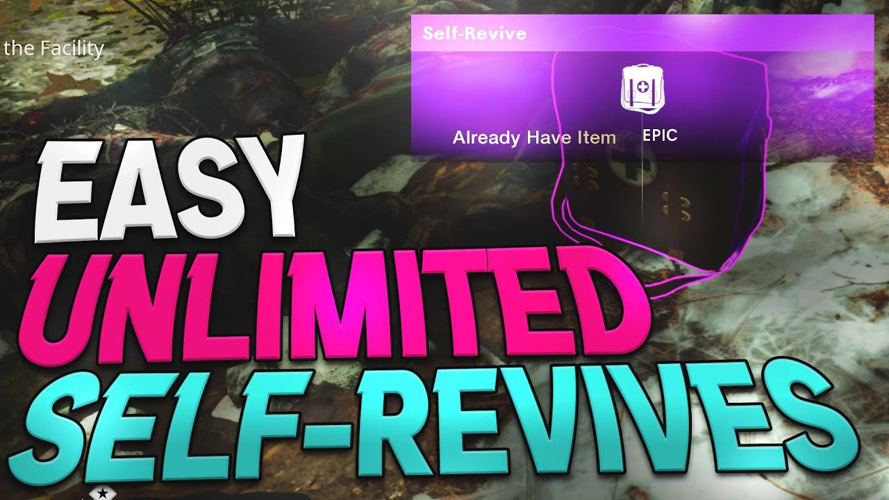 OUTBREAK UNLIMITED SELF REVIVES Cold War Zombies Glitches Die Maschine Glitches Easy Easter Egg