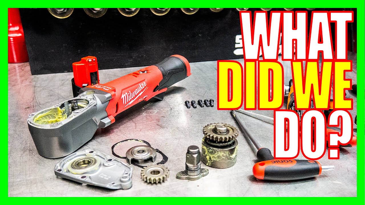 INSIDE LOOK Milwaukee M12 FUEL Right Angle Impact Disassembly and More Testing