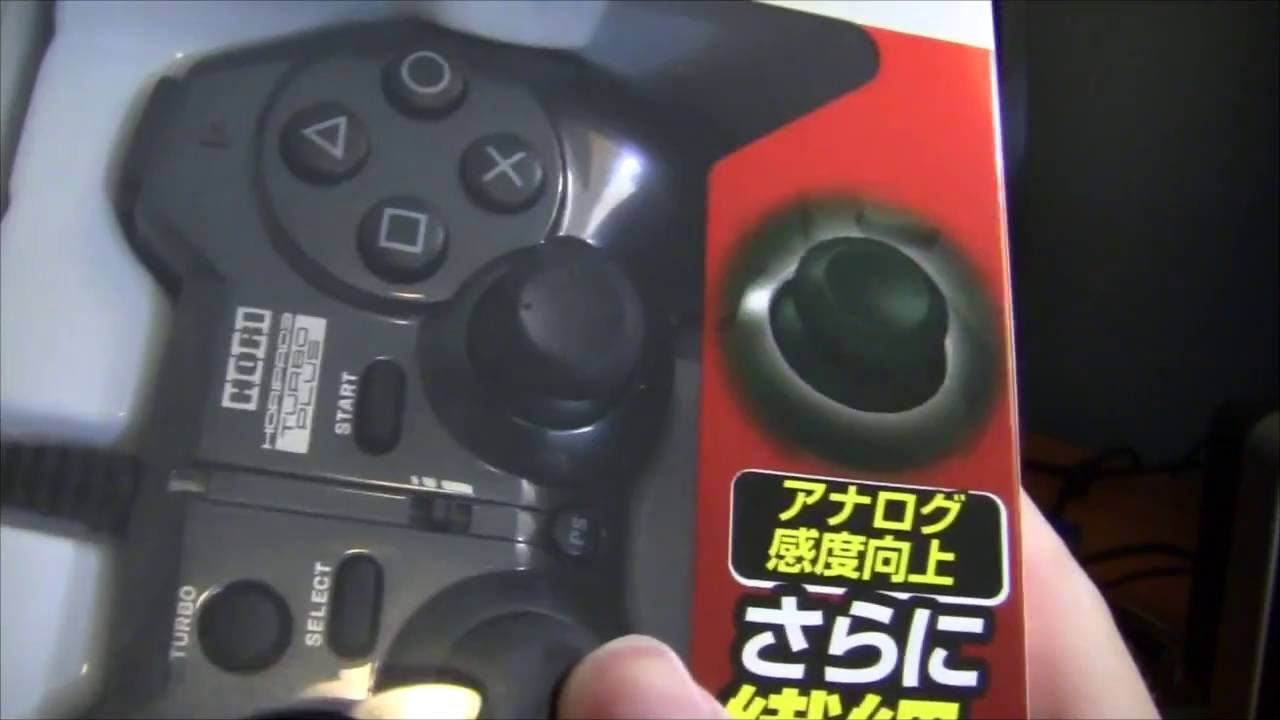 Hori Pad 3 Turbo Plus PlayStation PC Gaming Controller Unboxing Review