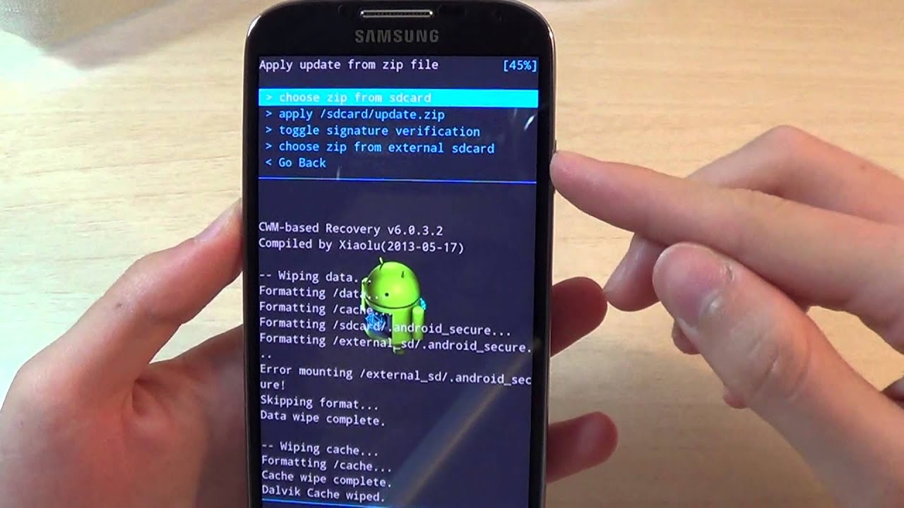 Instalar Custom ROM Samsung Galaxy S4 - TheVigoFlax
