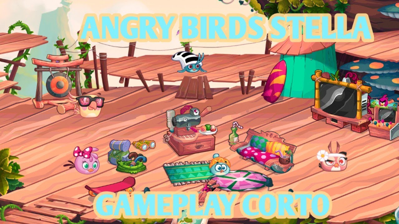 Angry Birds Stella Gameplay (Corto)