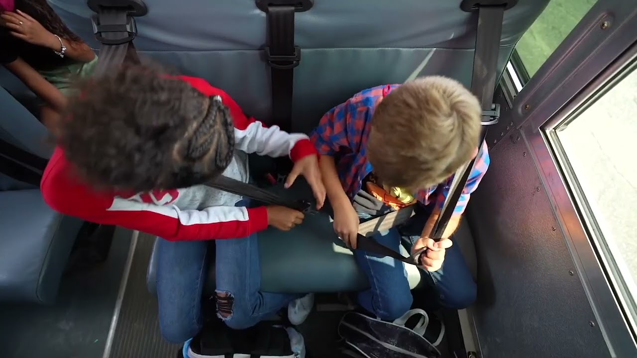 Seat Belt Training Video for School Bus (English)