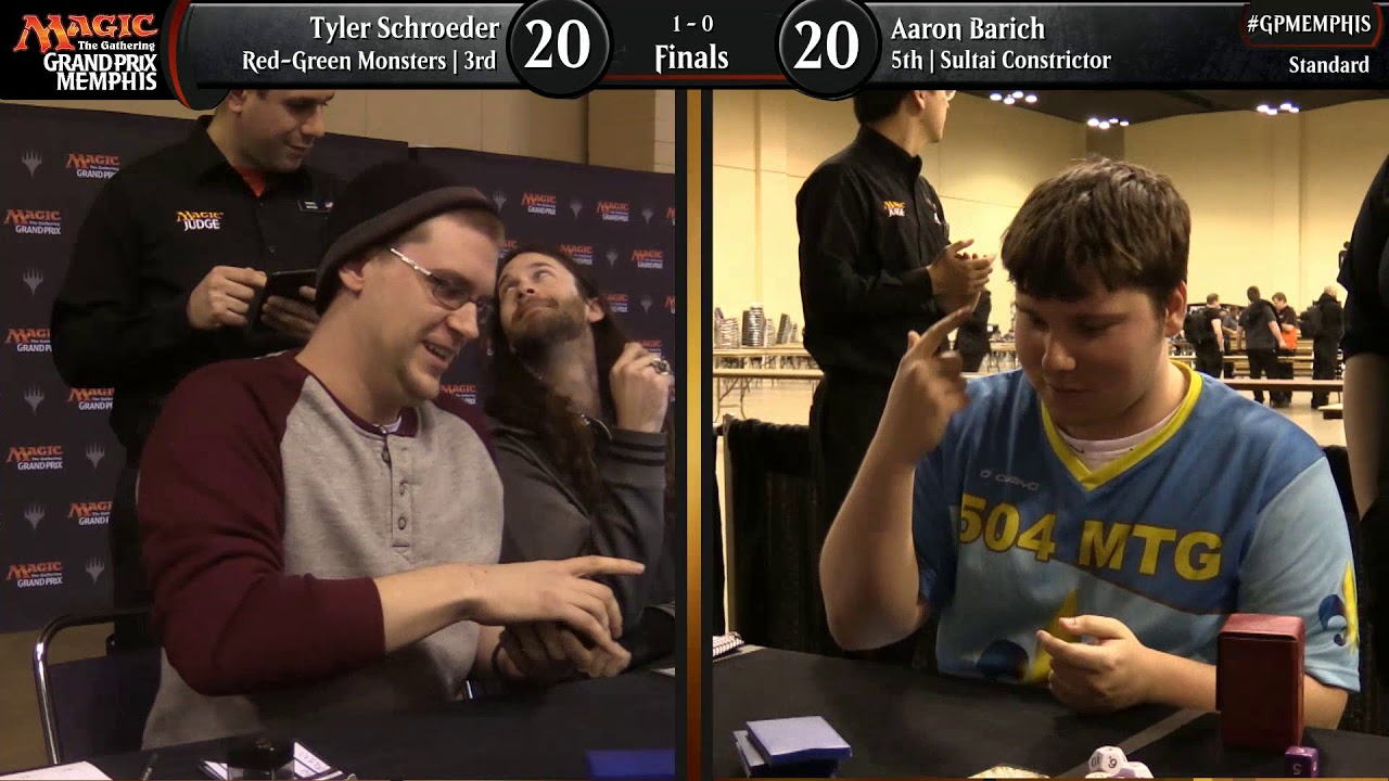 Magic the Gathering GP Memphis 2018 Finals