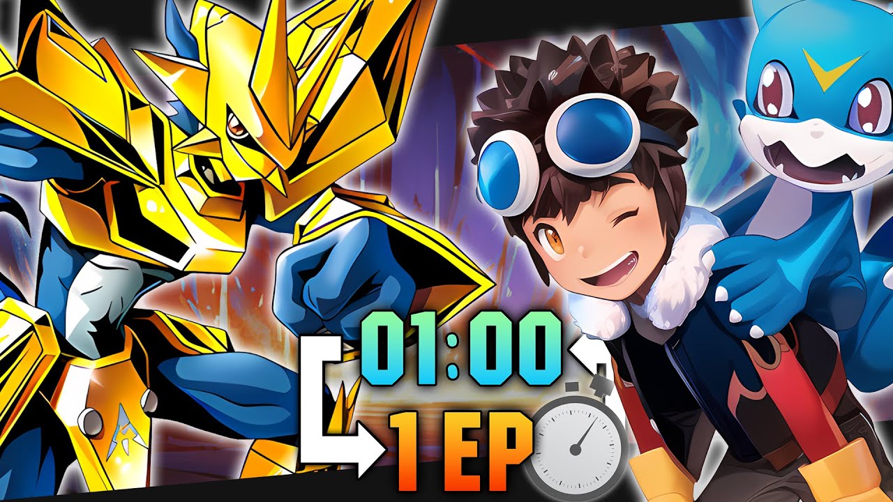 DIGIMON ADVENTURE 02 ⏱️ 1 Folge in 1 Minute ⏱️