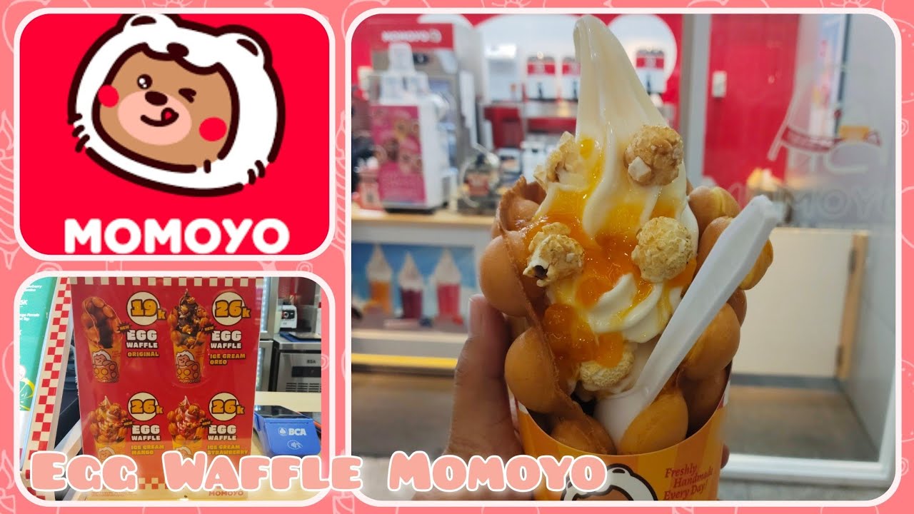 Egg Waffle Viral 🧇🍦Momoyo Royal Plaza Surabaya