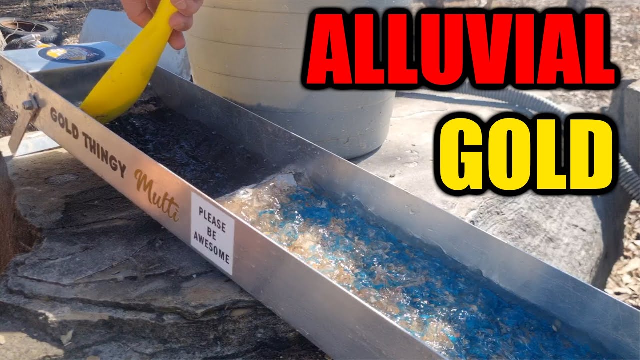 Back On The ALLUVIAL GOLD GUTTERS!
