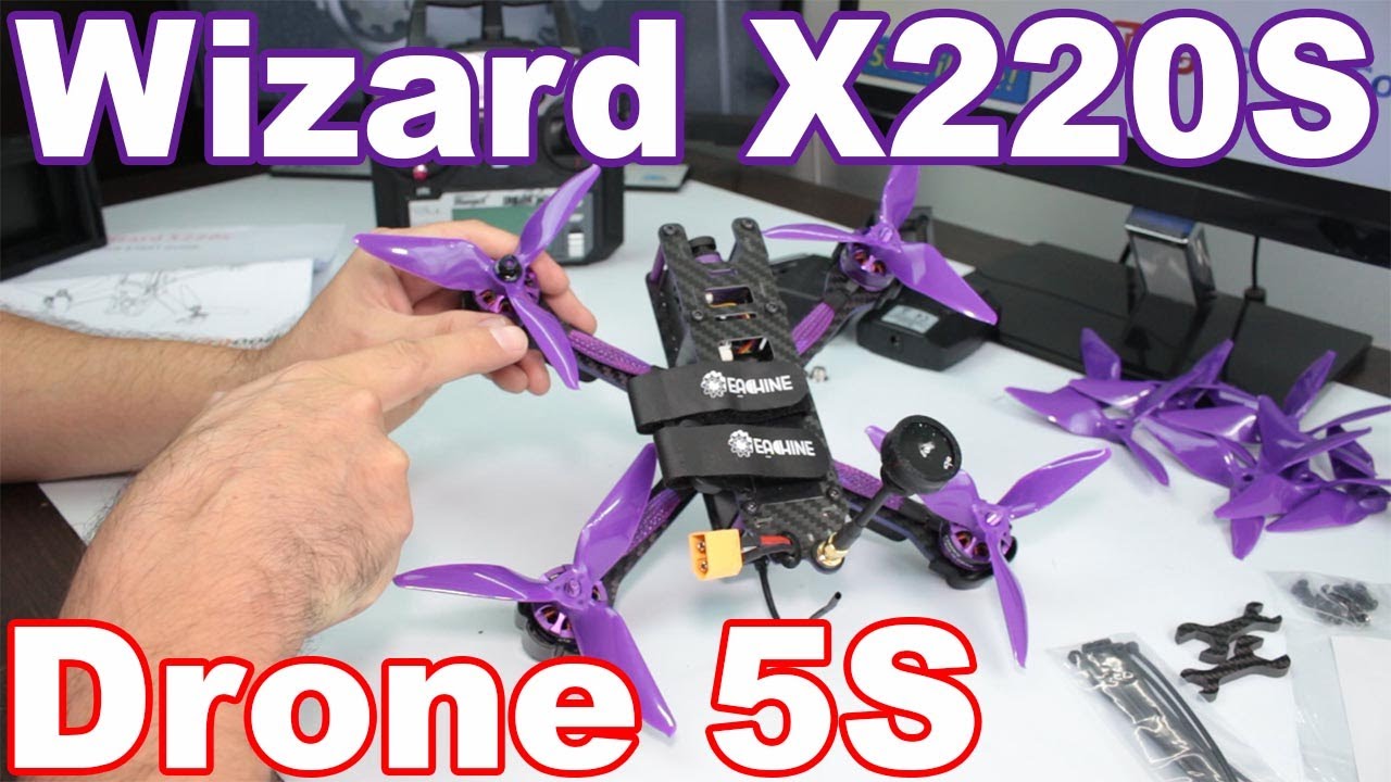 Eachine Wizard X220S En Español - DRONE 5S MÁS POTENTE DEL MERCADO 2018
