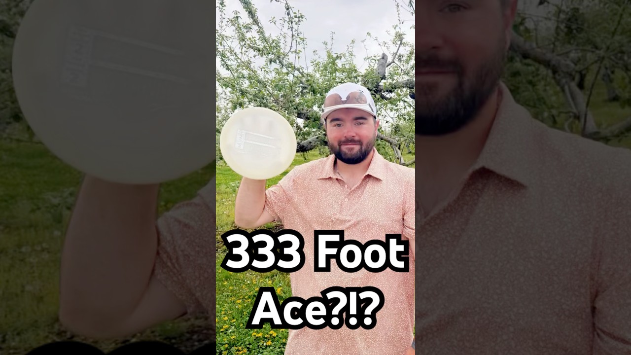 Marky Chap Aces at an A-Tier | 333 Foot Ace with his UV Anax #Discraft #DiscGolf #OTRDiscGolf