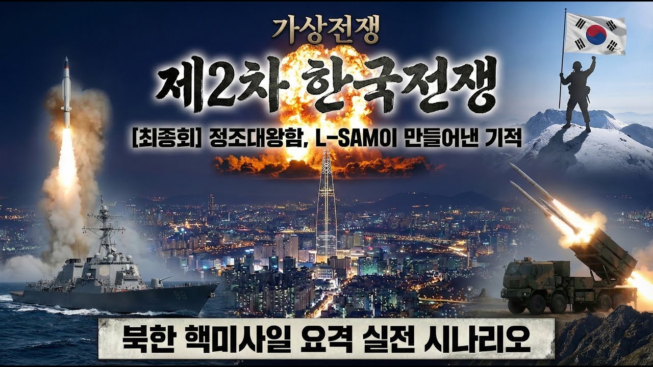 제2차 한국전쟁 | 정조대왕함과 L-SAM이 만들어낸 기적 | [최종회] 서울 상공 40km, 최후의 1분