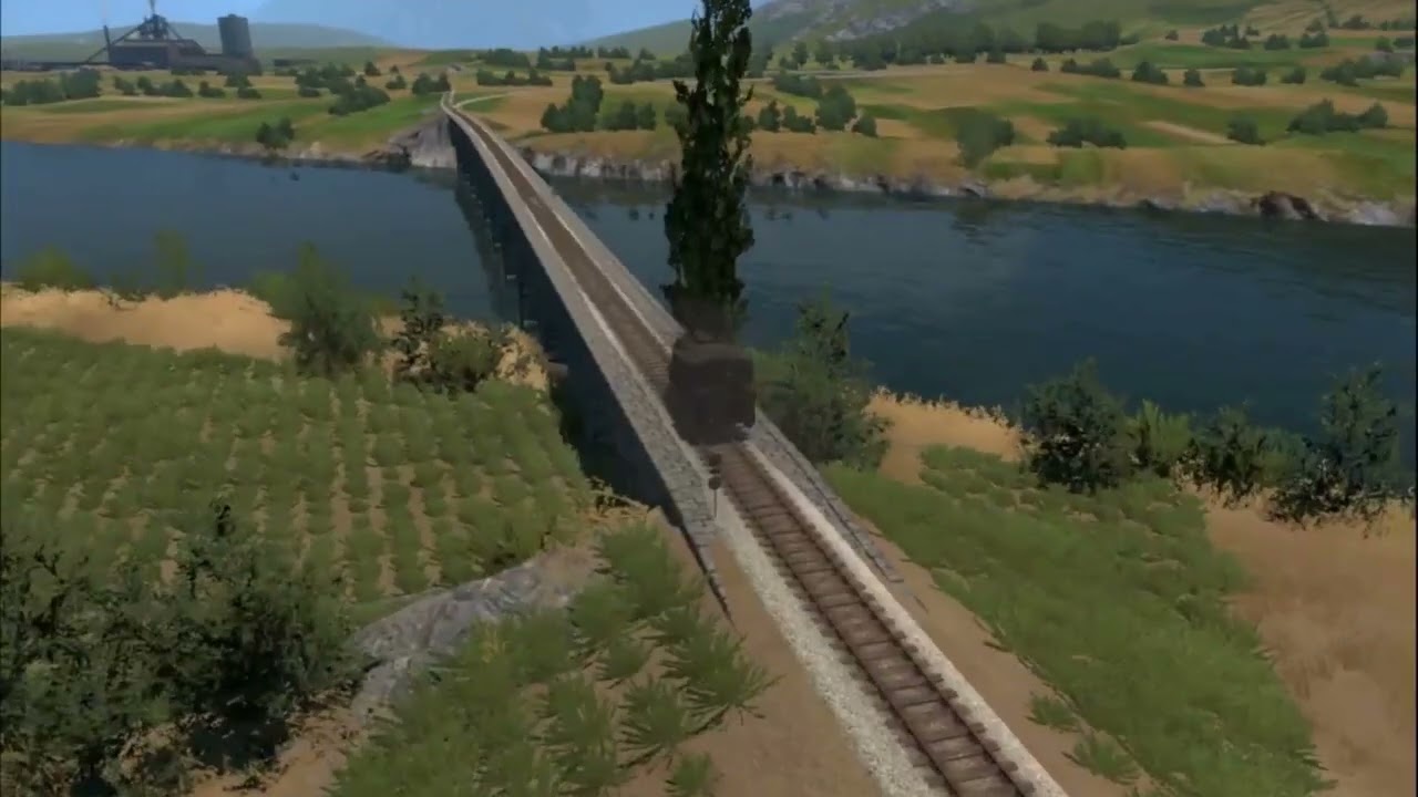 I'm derailing every engine in Derail Valley
