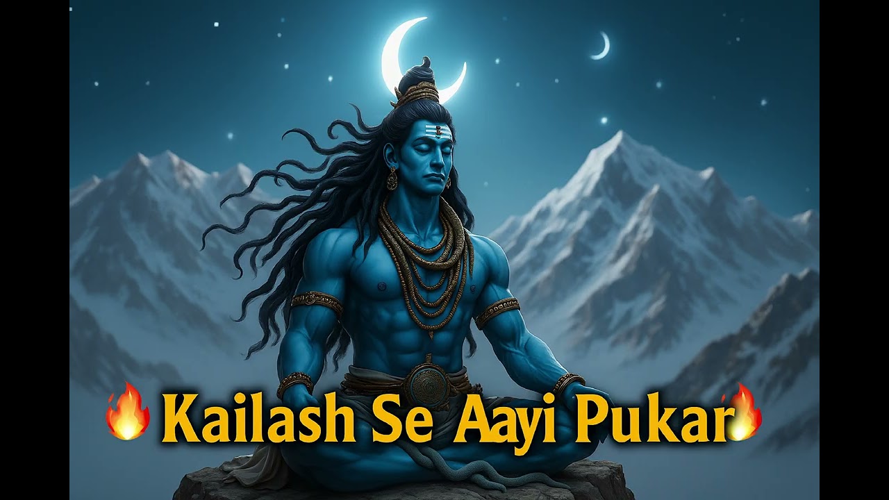 🔥 Kailash Se Aayi Pukar –Shiva Tandav|Bol Bam Bam Bhole | #mahadev #song #music #bhajan #bhakti #yt