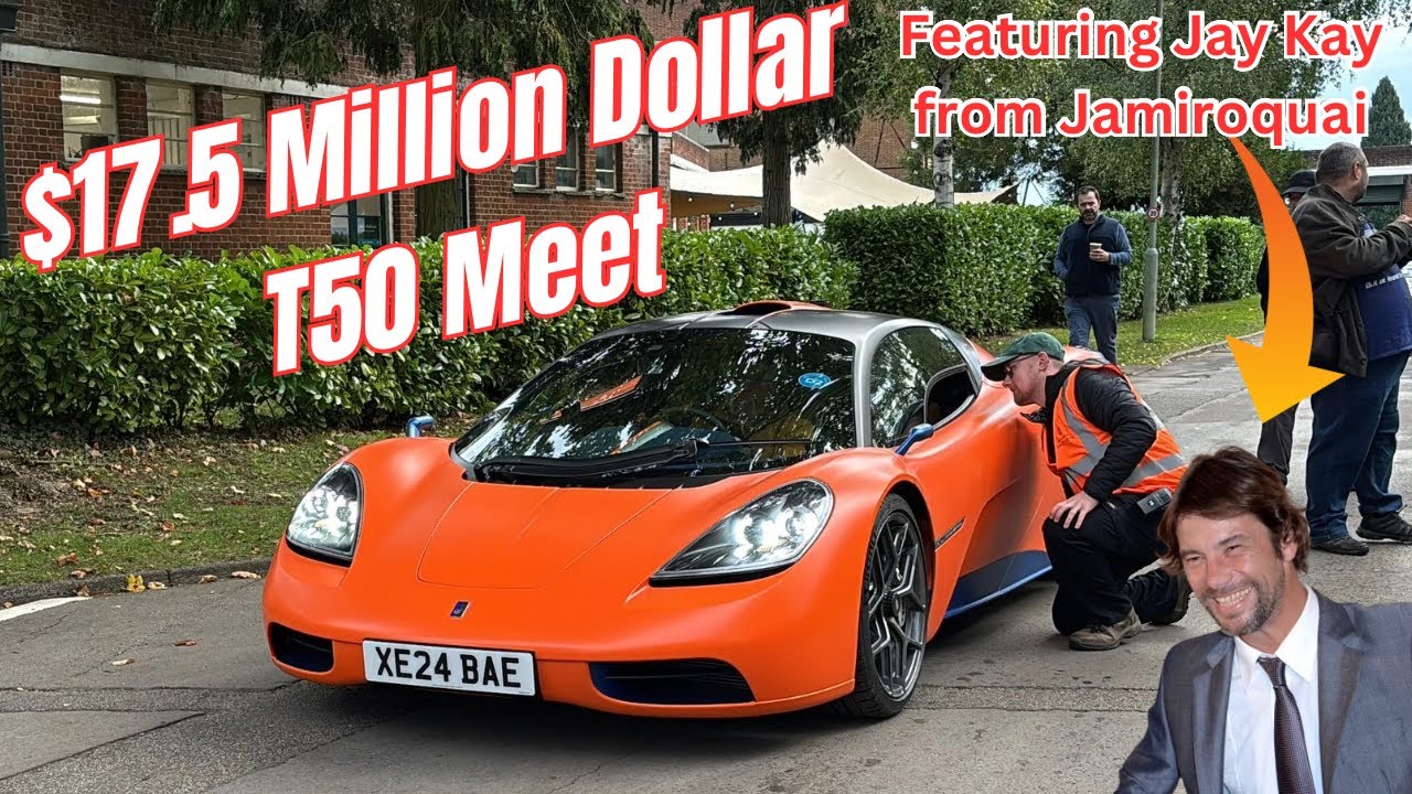 $17 Million Dollars Worth Of Gordon Murray Design T50’s Descend On October Bicester Scramble 2024