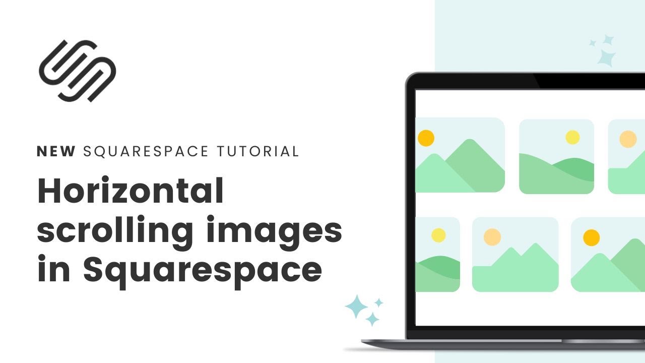 Как создать горизонтально прокручиваемые изображения в Squarespace / Учебное пособие по прокручив...